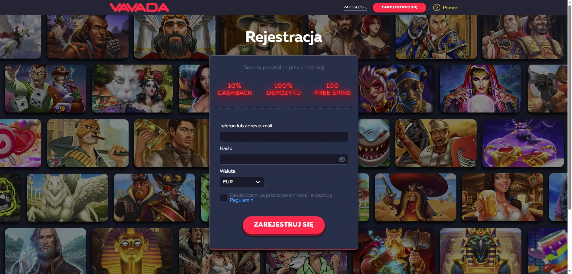 Rejestracja w Vavada Casino krok po kroku – zakładanie konta